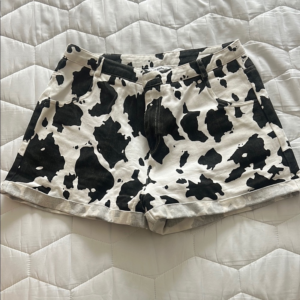 Cow Print Women's Shorts